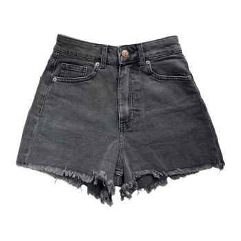 H&m harmaat mini shortsit high waist