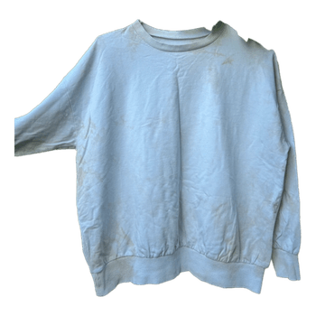 Beige crew neck sweatshirt