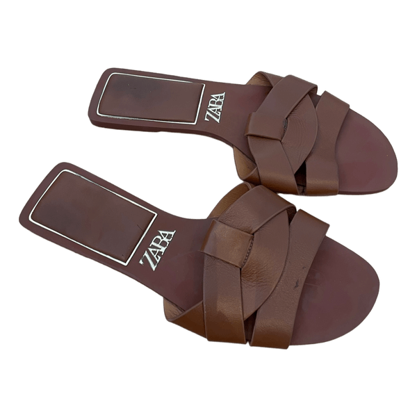 Brune Zara sandaler