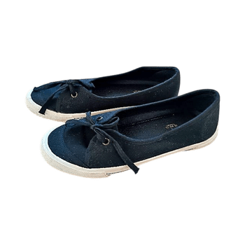 Mustat kangas ballerinat 36