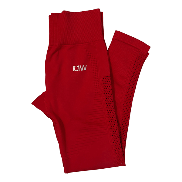 Red Iciw leggings