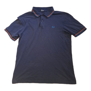 Tummansininen Fred Perry pikeepaita