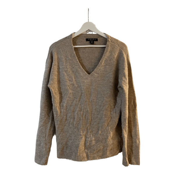 Beige Amisu neulepaita