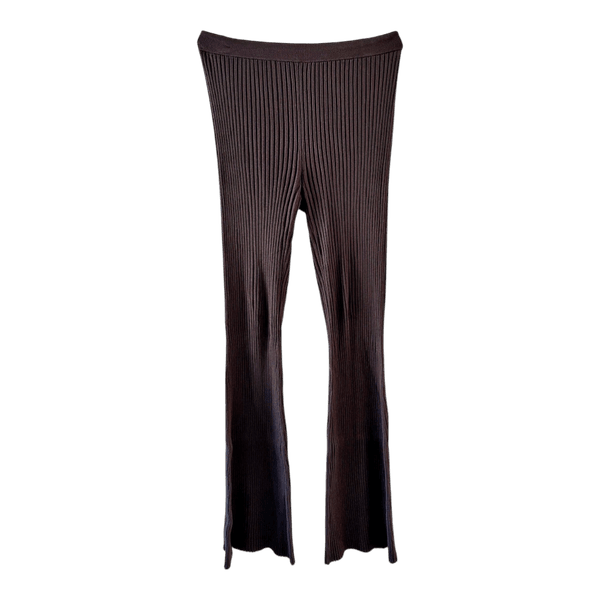 & other stories flared ribbed trousers