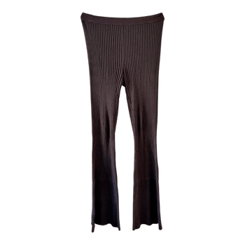 & other stories flared ribbed trousers