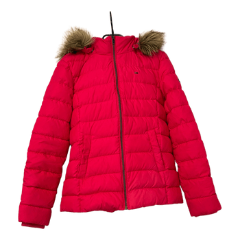 Pink Tommy Hilfiger puffer jacket