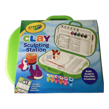 Crayola clay sculpting station
