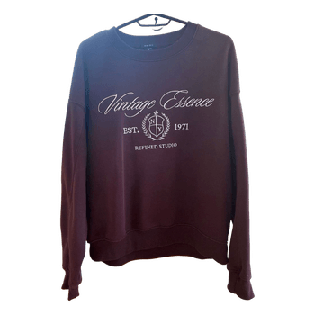 Amisu burgundy sweater
