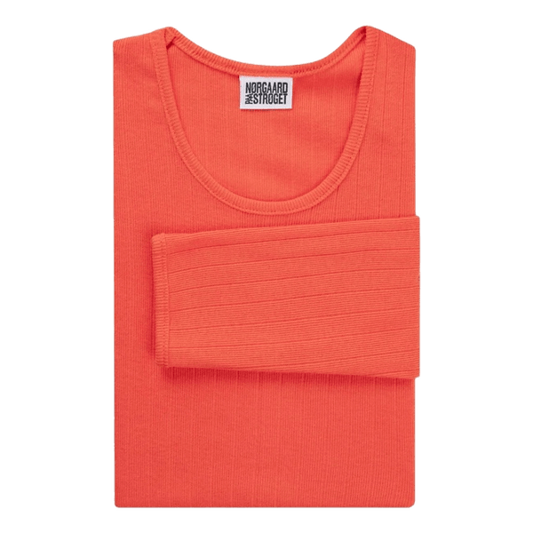 Koralorange Mads Nørgaard Langærmet