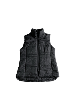 Black puffy vest