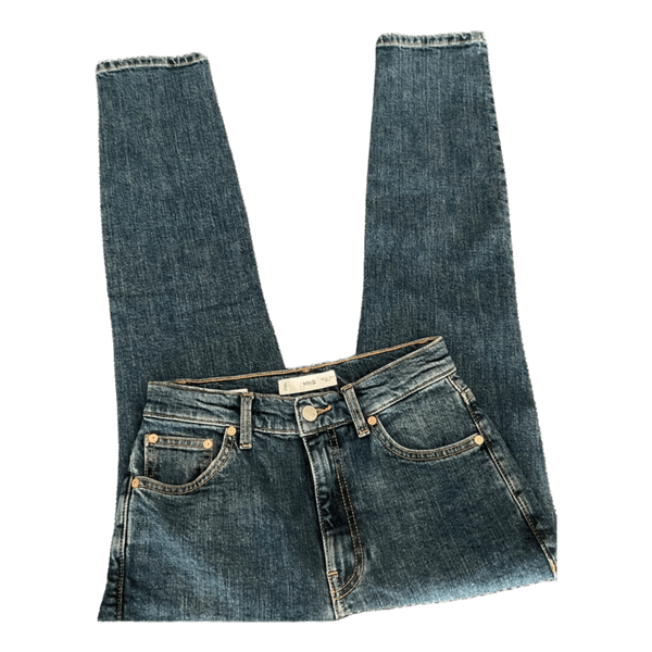 Mango blue denim jeans