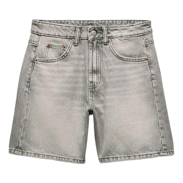 Zara Grå denimshorts