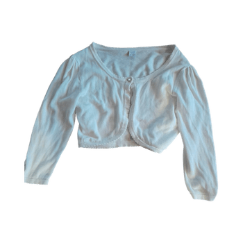 Valkoinen bolero, 158/164 cm