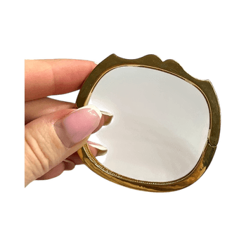 Gold plated bracelet with rhinestones