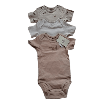 H&M baby bodysuits set