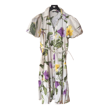 Zara floral midi dress