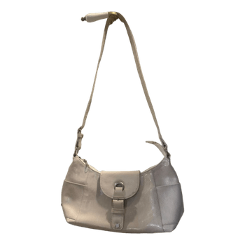 Valkoinen olkalaukku