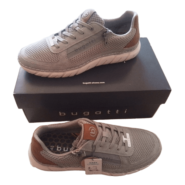 Grey bugatti sneakers