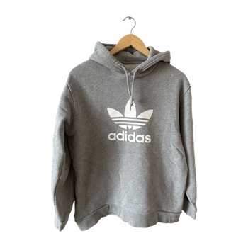 Harmaa adidas huppari