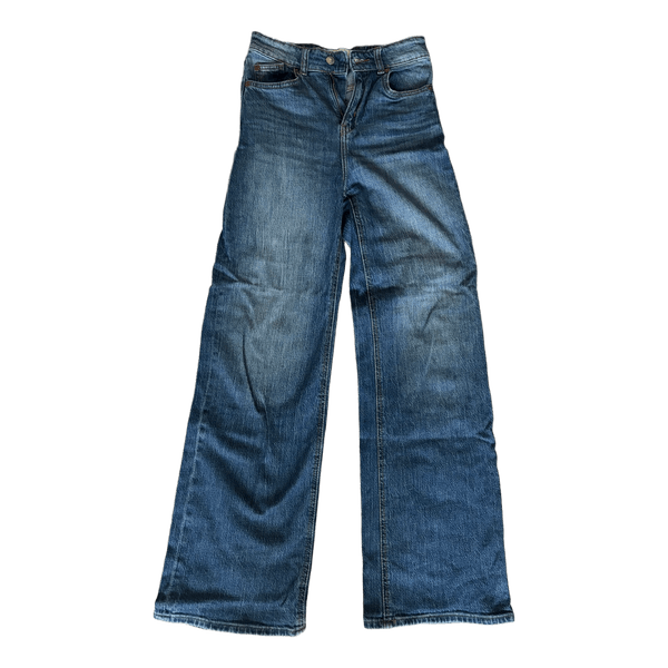 H&M blue wide leg jeans