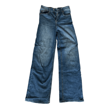 H&M blue wide leg jeans