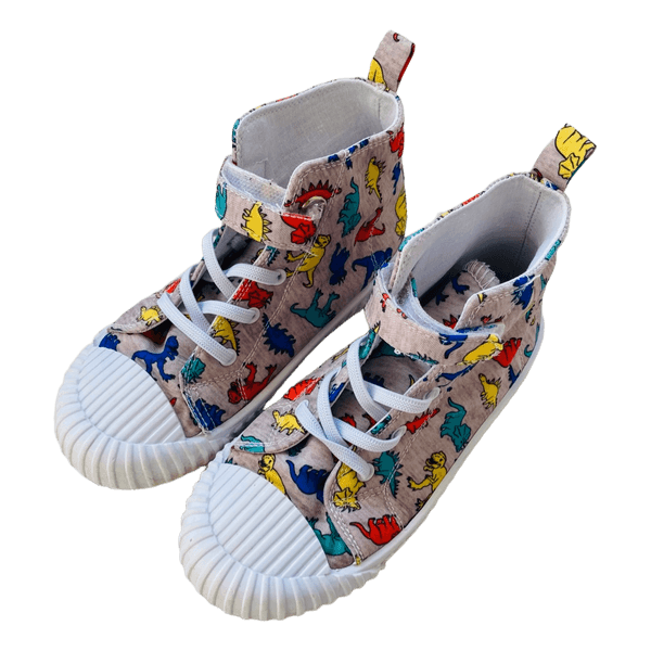 Seven Lemon dinosaur high-top sneakers