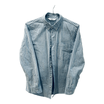 Blue striped shirt