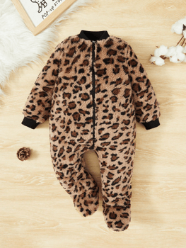 Baby leopard jumpsuit