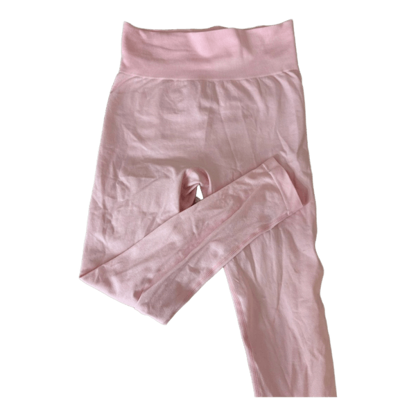 Pink high waist leggings