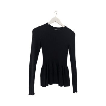Gina tricot peplum helmainen neule 
