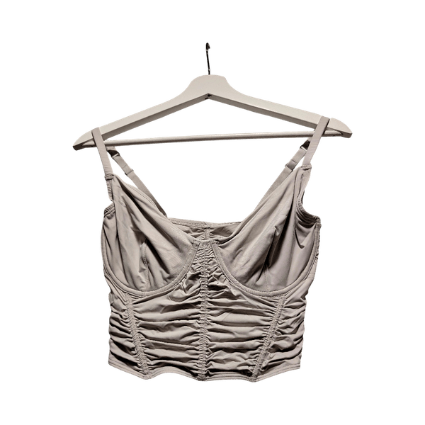 Gilly Hicks ruched crop top