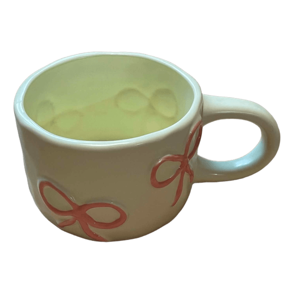 Ceramic bow mug