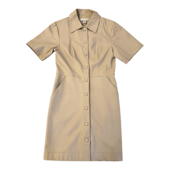 Topshop beige minimekko