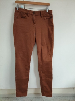 Brown skinny trousers
