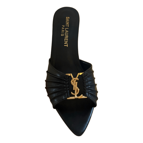 Saint Laurent black mules