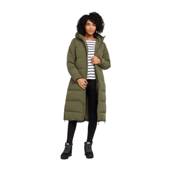 Green longline insulation jacket