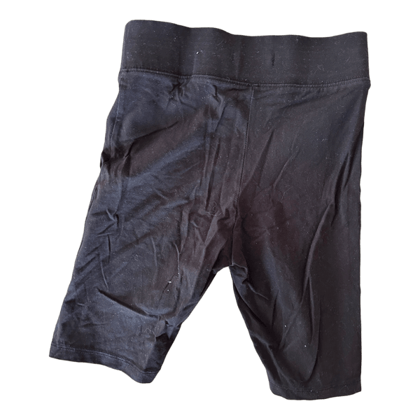 Black cycling shorts
