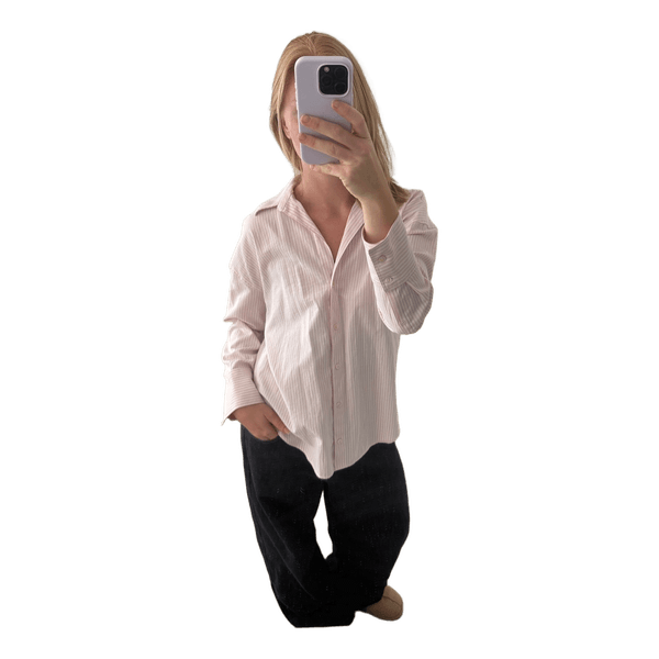 Zara stribet skjorte