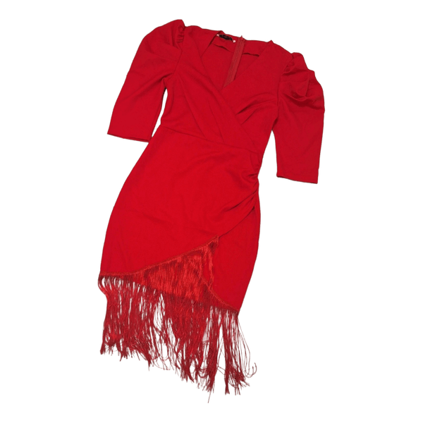 Red dress