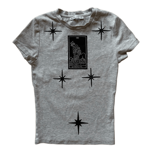 Bershka tarot print t-shirt