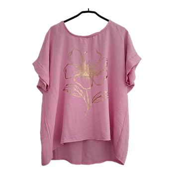 Pink floral lounge set