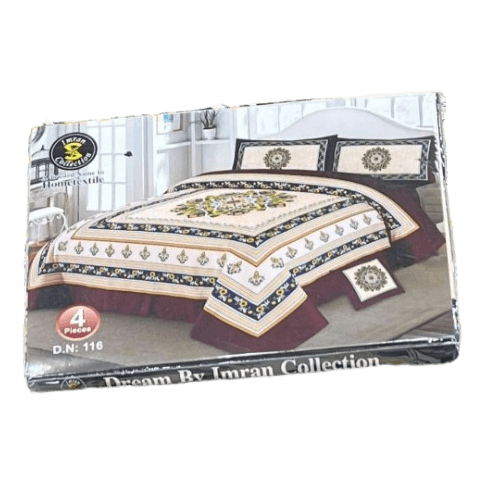 King size cotton bedsheet