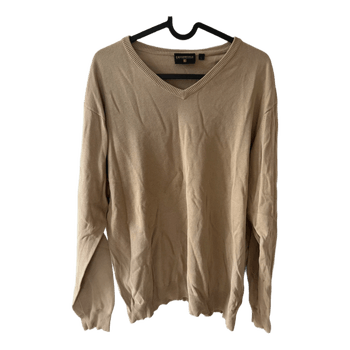 Beige Cottonfield v-neck sweater