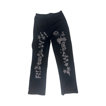 Racer Worldwide black studded sweatpants