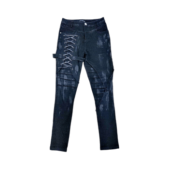 Mustat Devil Fashion MachineHead -farkut