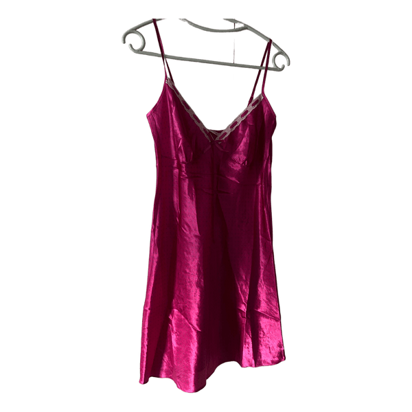 Pink polka dot nightdress