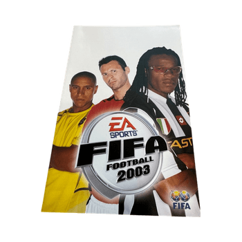 PS2 Fifa Football 2003 ohjekirja SLES-51197