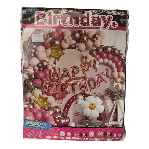 Birthday balloon decoration kit