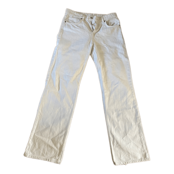 Hvide denim jeans