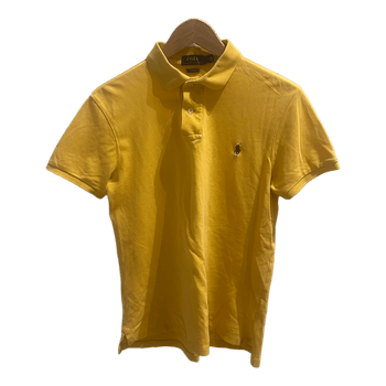 S sized yellow pique shirt